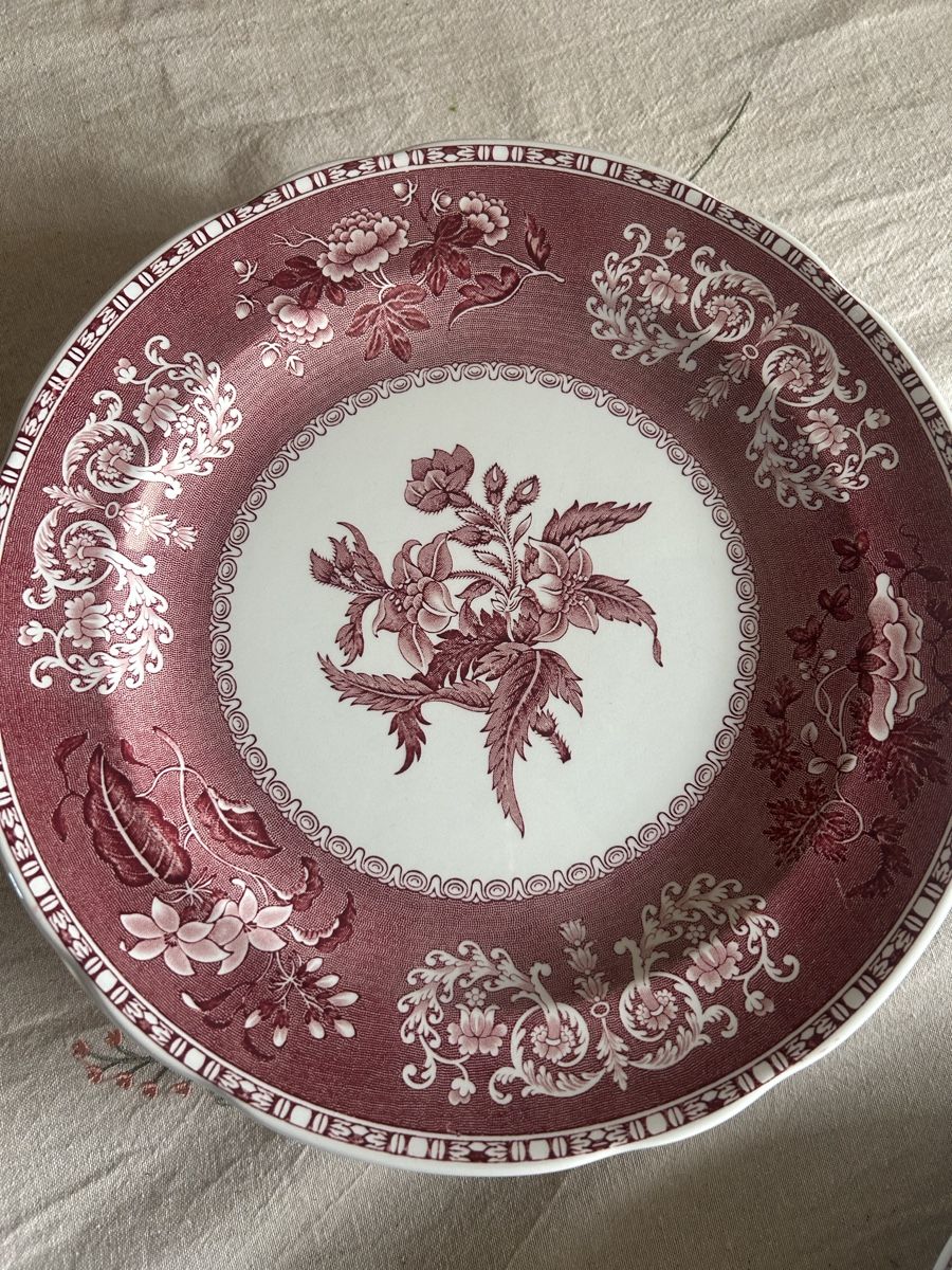 Spode Set di piatti: Spode's Pink Camilla, Geschirrservice 26Teilig – Usato da Kandersteg venduto da selenat 5