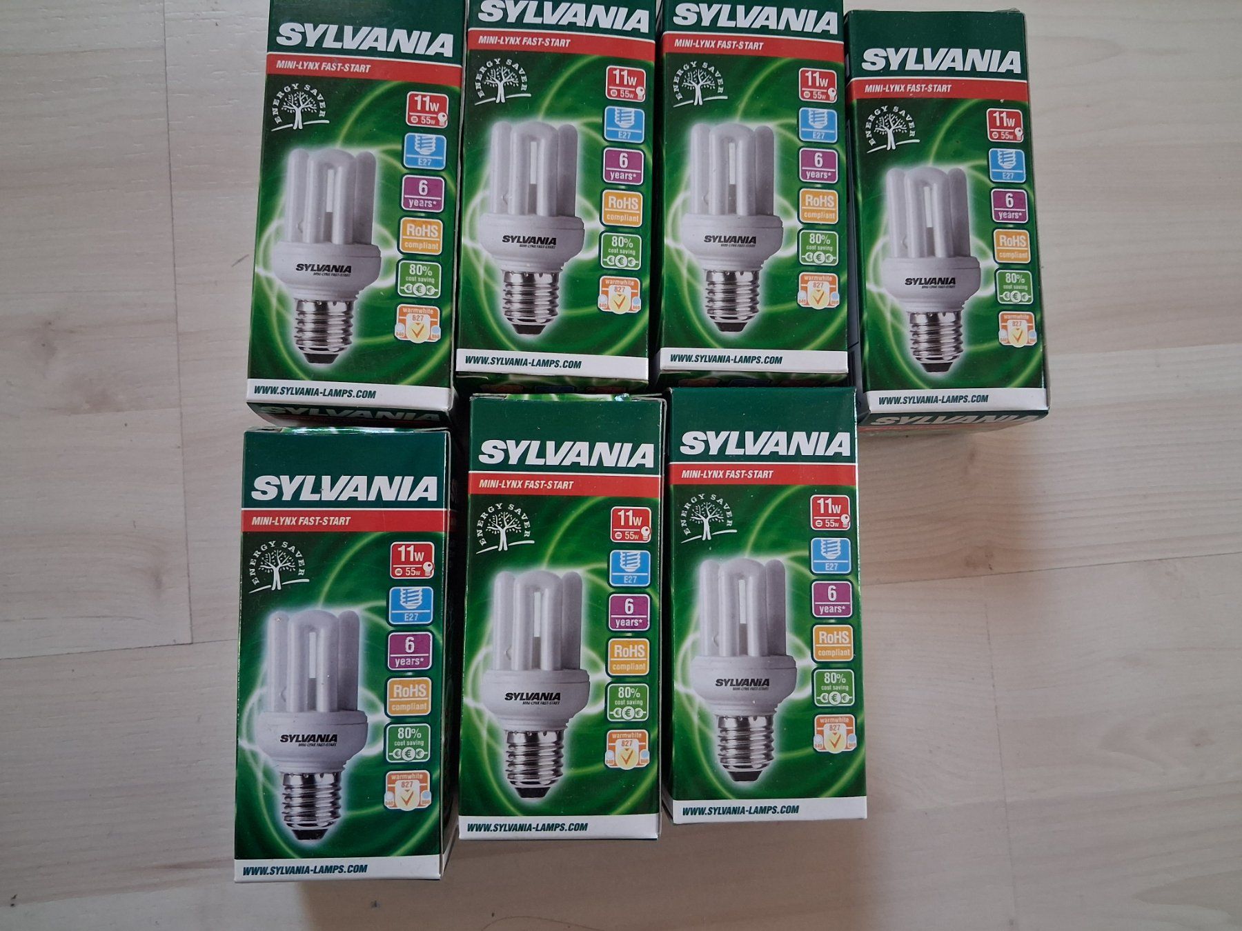 Lampen: 7 X SPARLAMPE MINI 11 WATT E 27 – Neu und originalverpackt aus langnau von Santos1411