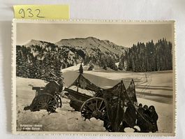 alte Ansichtskarte Schweizer Armee Artillerie, ungelaufen