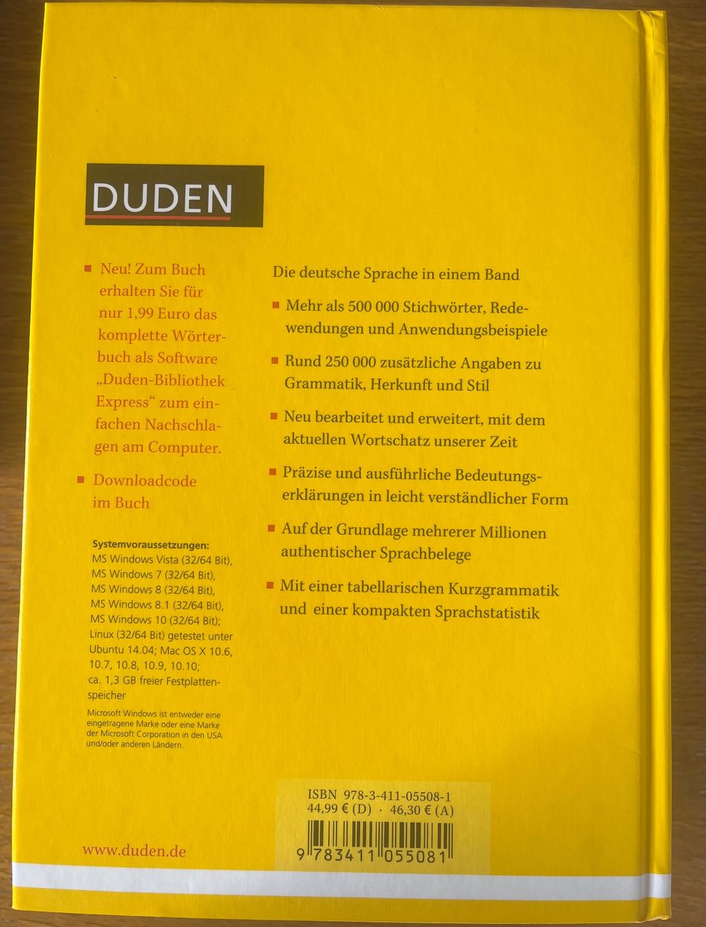 Libri: Duden - Deutsches Universalwörterbuch – Usato da Zollikon venduto da Dese 1