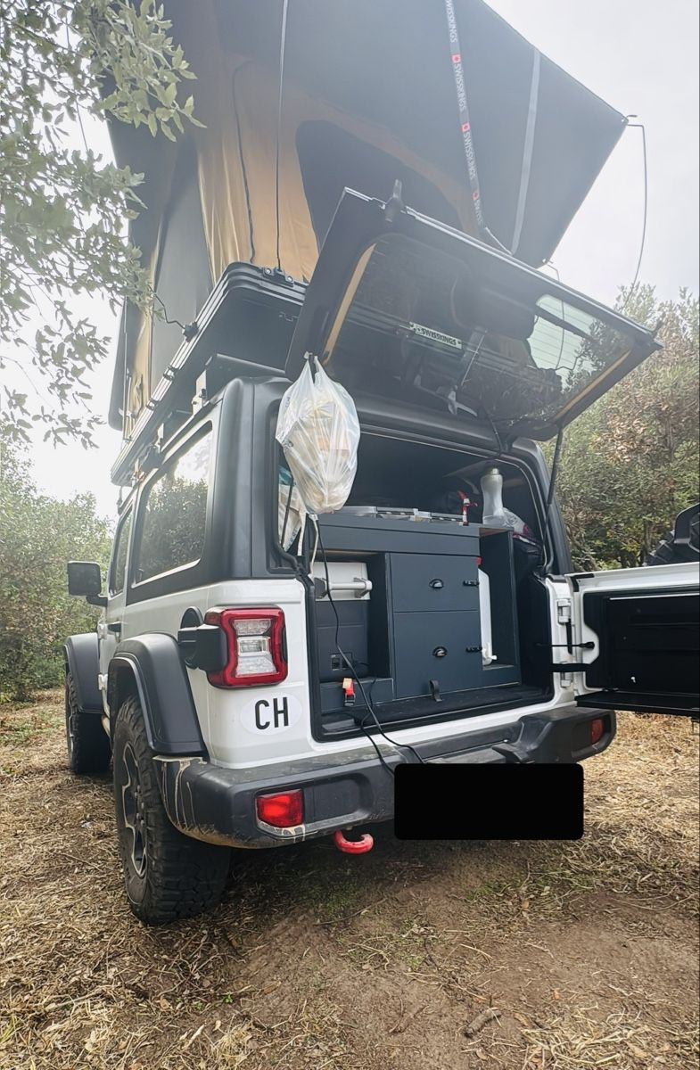 Accessori per altri veicoli: Meuble coffre aménagé jeep wrangler – Usato da Troistorrents venduto da AC.OM