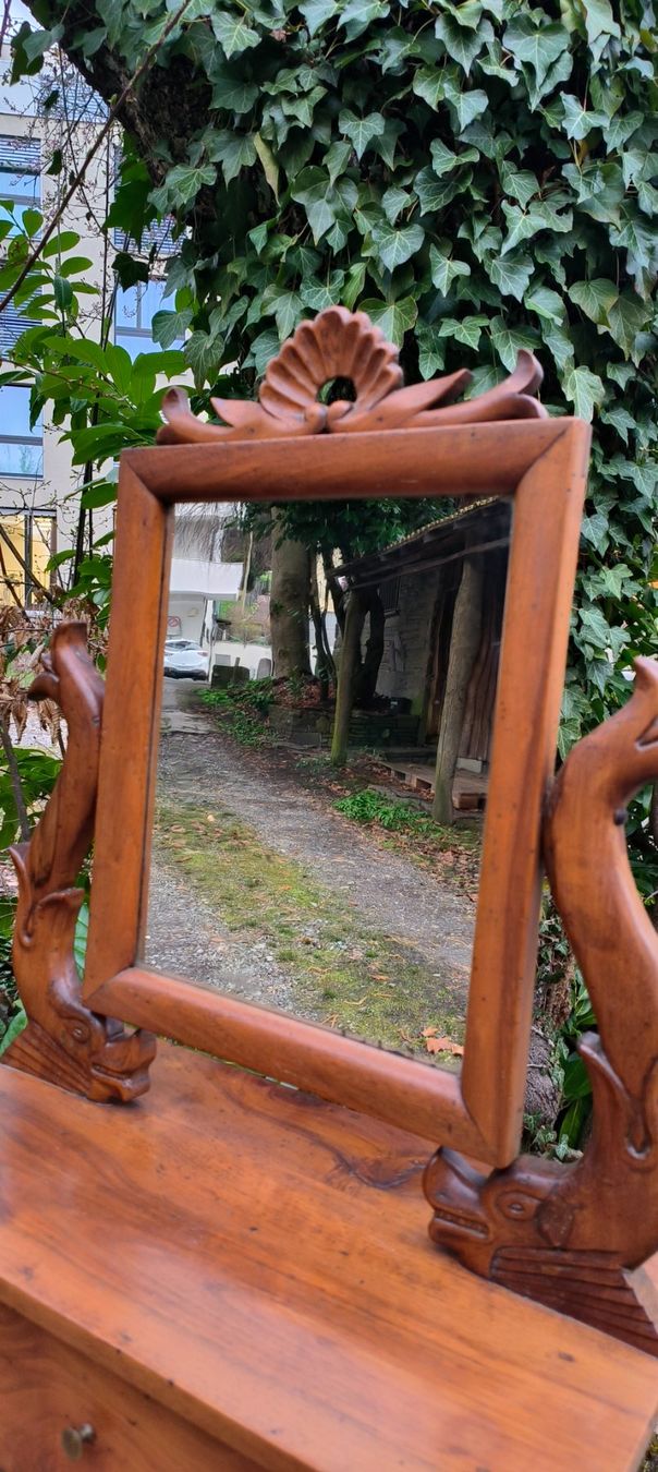Tavoli da trucco: Antiker Spiegel mit Konsole, Schublade – Usato da Wädenswil venduto da M_Gee 4