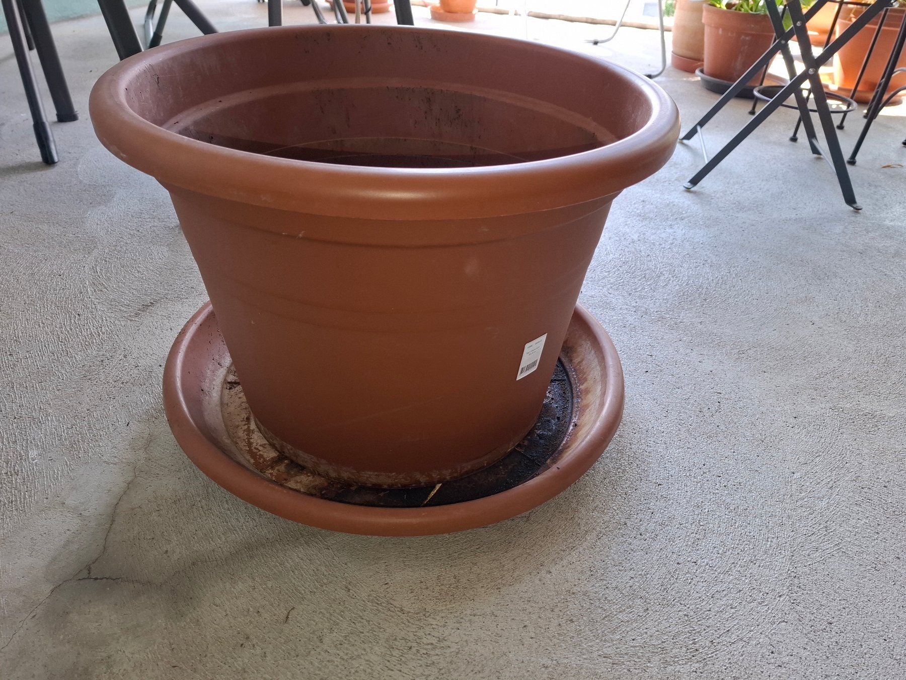 Pots de fleurs: Blumentopf 50x35 cm Kunststoff – D'occasion à Buchs AG par andreaps