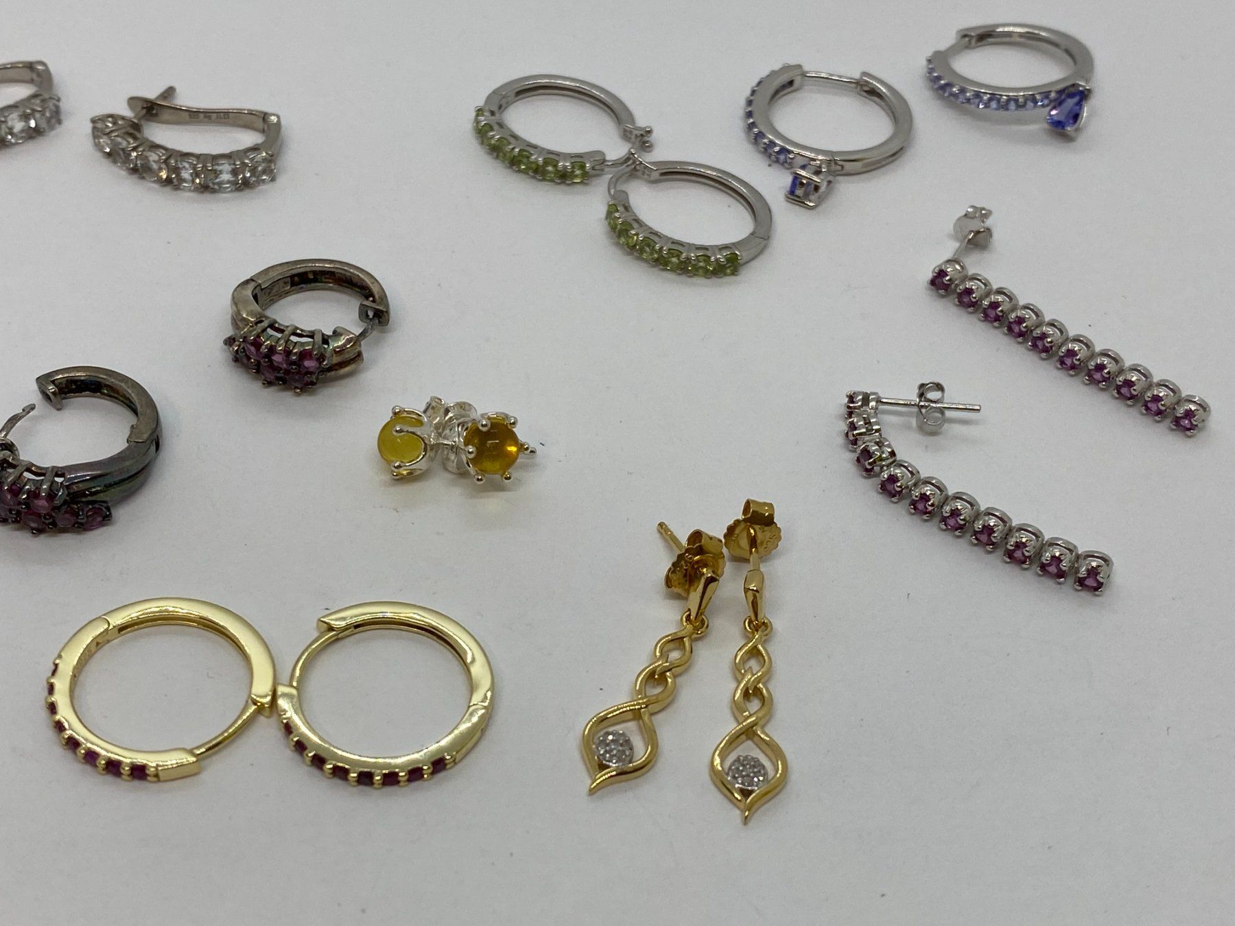 Altri gioielli: LOT Silber Ohrschmuck /i528 – Usato da Bern venduto da JMsoehne1987 5