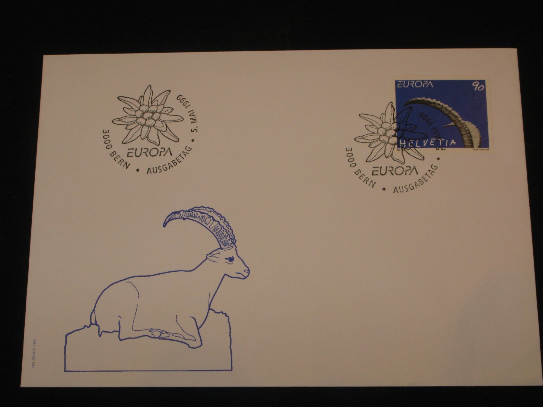 Tutti i francobolli: Werbemarken Europa FDC 1999 Nr. 972 – Usato da Riken AG venduto da HEROWE