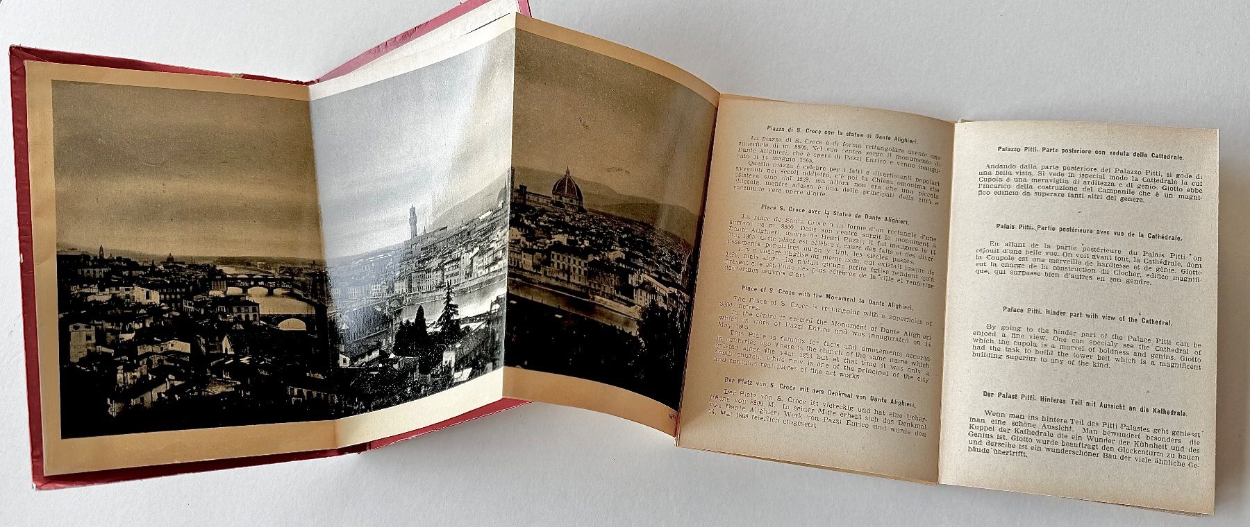Album: Leporello di Firenze Antik, mit Städteplan – Usato da Zürich venduto da Octopus-275 4