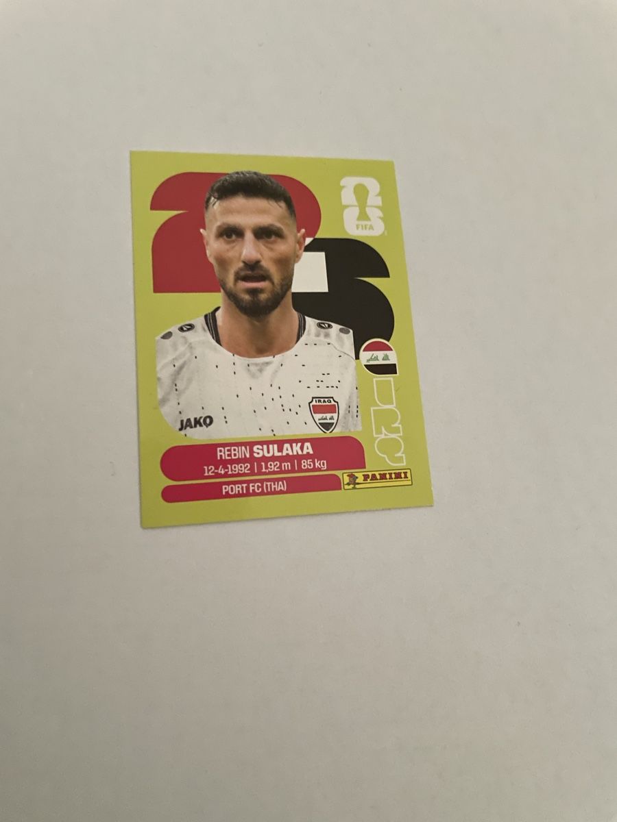 Panini Sammelbilder & Trading cards: FIFA WM 2026 Rebin Sulaka IRQ 3 – Neu (gemäss Beschreibung) aus Winterthur von Cobraforce