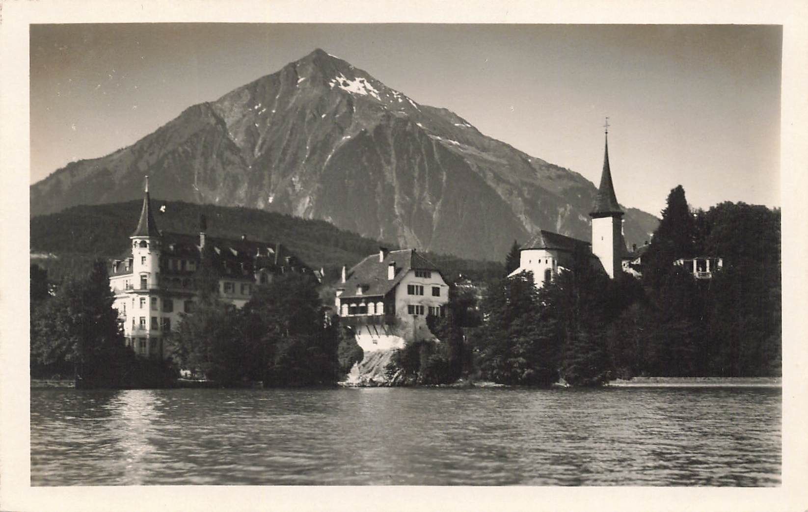 Ansichtskarten: Spiez BE – Gebraucht aus Biasca von Blenio71