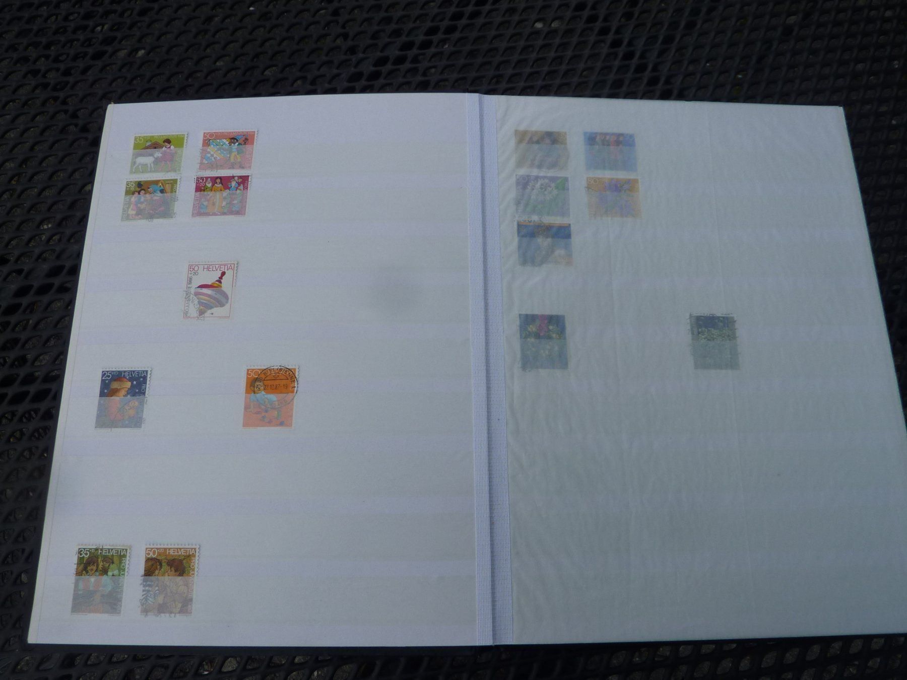 Alle Briefmarken: Briefmarkenalbum, Pro Juventute – Gebraucht aus Gelfingen von btrottmann 3