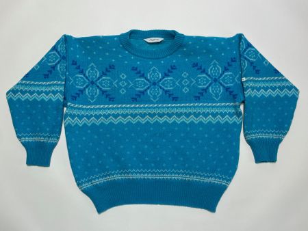 Vintage 90s Steffner Wool Knit pullover Made in Austria Sz S