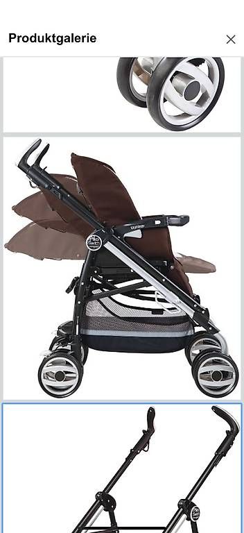 Peg Perego Carrozzine: Peg Perego Modular Switch Compact Trio System und Autositz – Usato da Zürich venduto da agn_p2v8 1