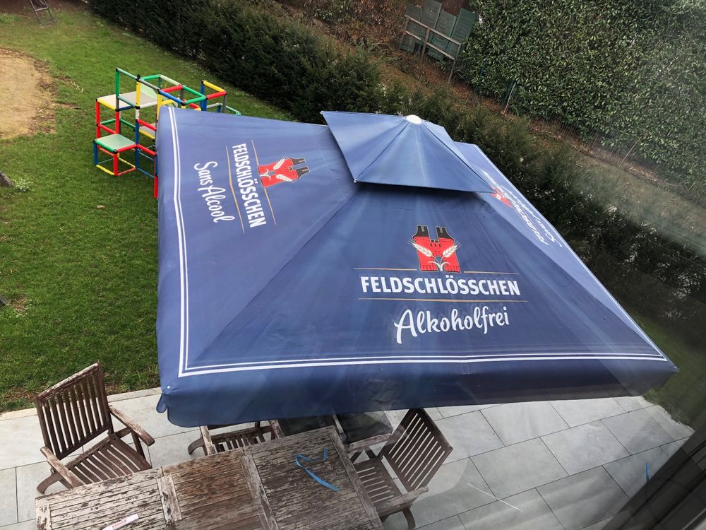 Sonnenschirm Gastronomie 3.5m x 3.5m Kaufen auf Ricardo