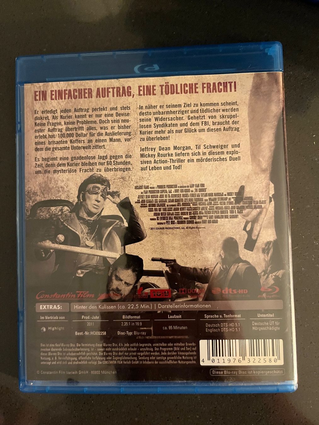 Alle DVDs: The Courier - Blu-ray – Neu (gemäss Beschreibung) aus Sierre von black.box 1