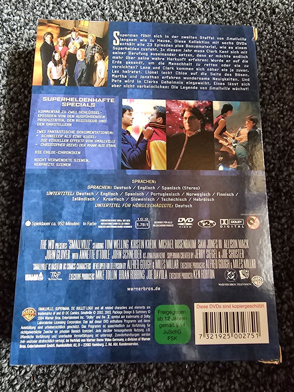 Tutti i DVDs: Smallville Staffel 2 - DVD Box Komplett  – Usato da Ruswil venduto da jan_bxl5 1