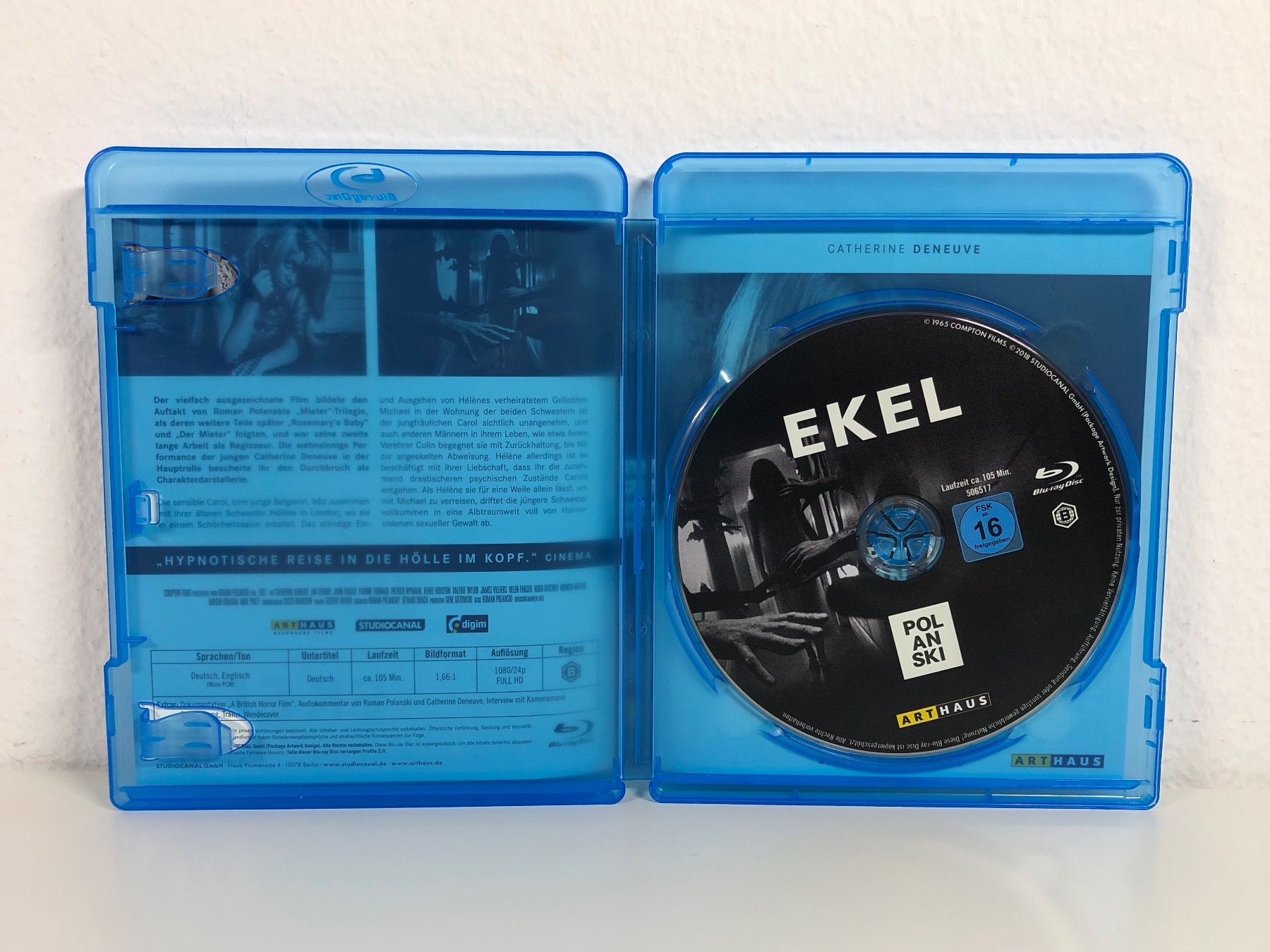 Tutti i DVDs: Ekel (1965) - Bluray Arthaus – Usato da Bern venduto da McFlurry_08 3