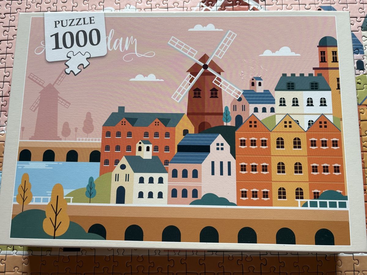 Puzzle: Puzzle Amsterdam 1000 Teile - komplett – Nuovo (secondo la descrizione) da Zweisimmen venduto da Domii