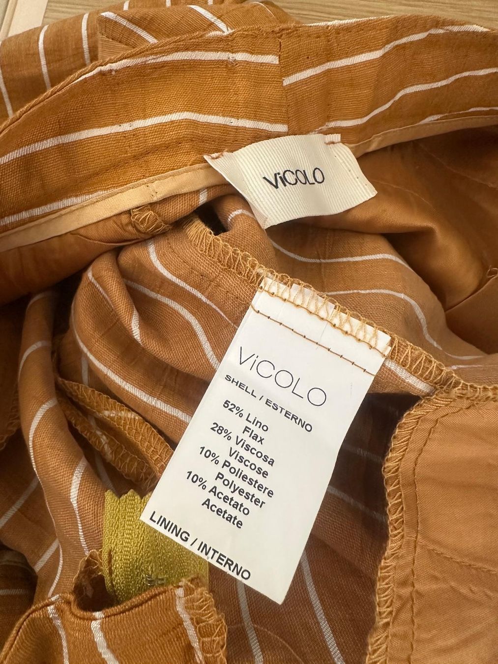 Pantaloni: Leinenhose von VICOLO – Usato da Neuhausen venduto da Lechasseur 5