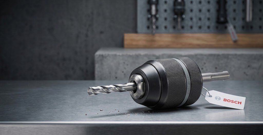 Bosch Trapani: Bosch Professional SDS-Plus Schnellspannbohrfutter 1,5-13mm – Nuovo e nell'imballaggio originale da Jegenstorf venduto da Bracher_Shop