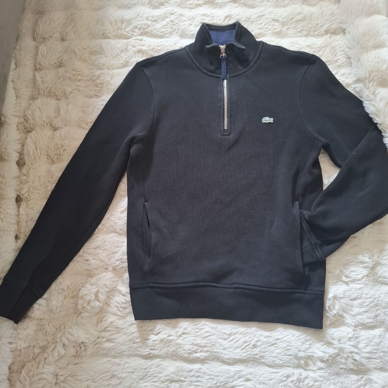 Lacoste Pullover & Sweatshirts: Lacoste SH4288 Sweat Half Zip Noir Taille S – Gebraucht aus Le Locle von sAm_2112 1
