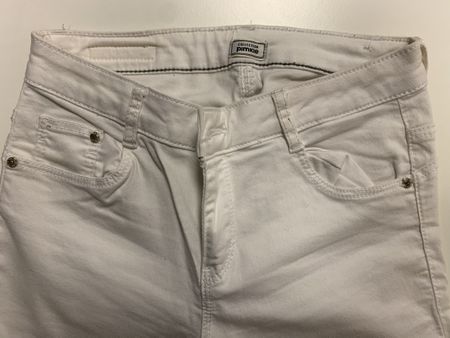 Jeans blanc Pimkie
