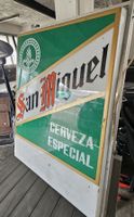 San Miguel. Leuchtreklame / Werbeschild, Vintage ,Bar, Deko