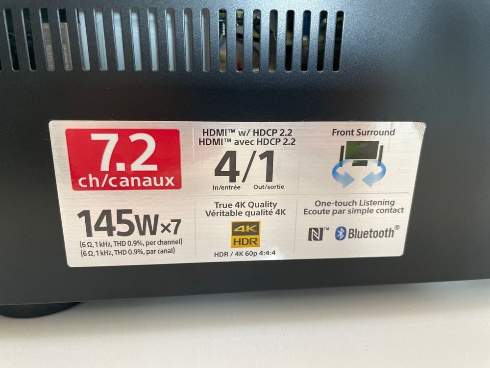 MULTI CHANNEL AV RECEIVER STRDH770 Kaufen auf Ricardo