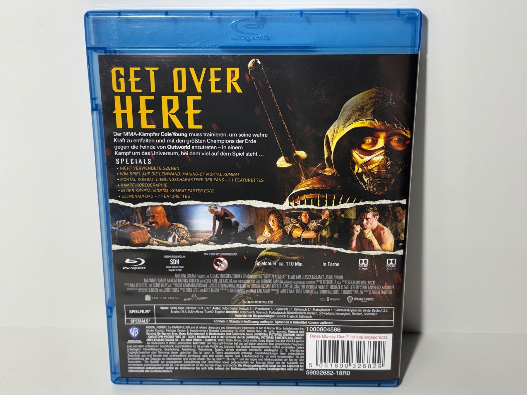 Tous les DVDs: Mortal Kombat Blu Ray – D'occasion à Wilderswil par Mr.Fury 1