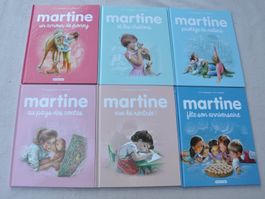 6 livres Martine : les chatons, aime les poneys, etc.
