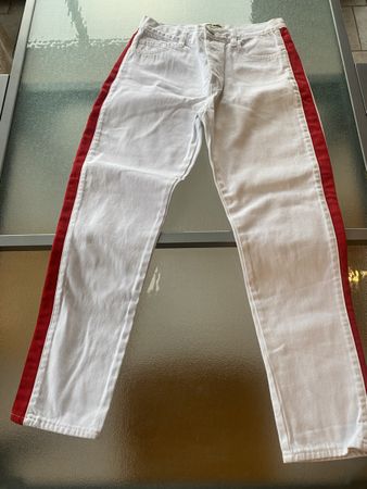 Jeans blanc Denim taille 40 Tally Weijl COMME NEUF