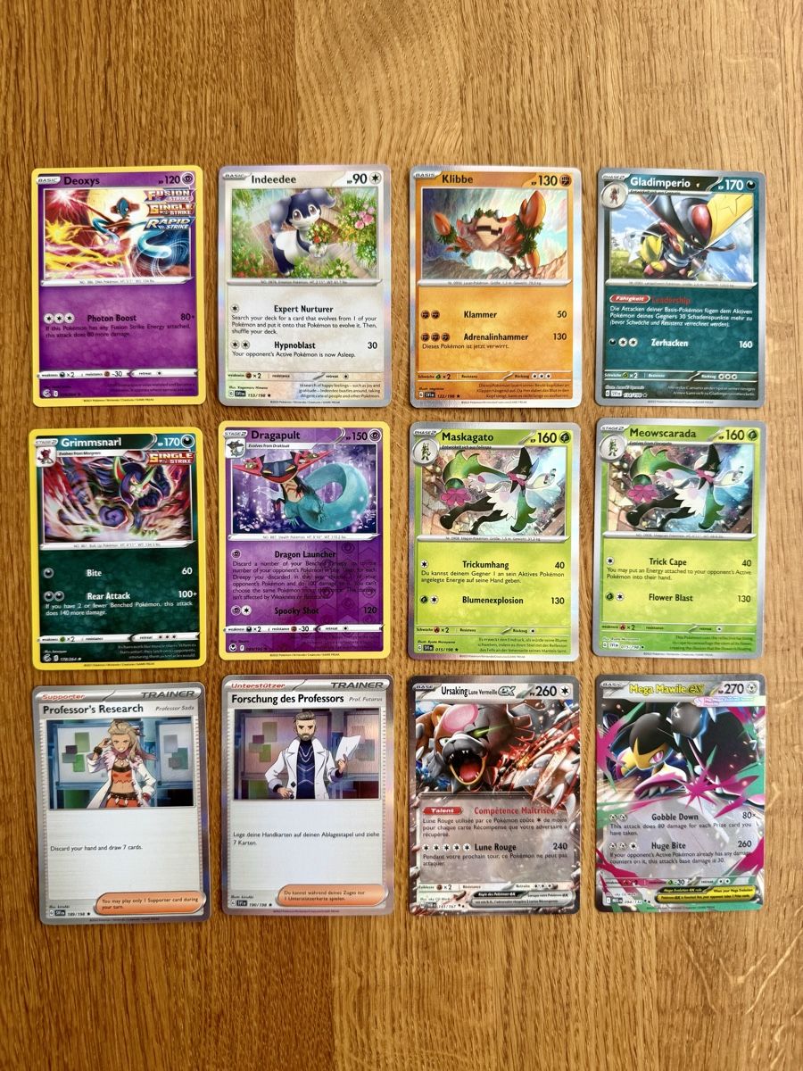 Pokémon Carte collezionabili: Pokémon Karten Bundle 12x Rare Holo Reverse EX Trainer – Usato da Steffisburg venduto da SwissPokeTrade