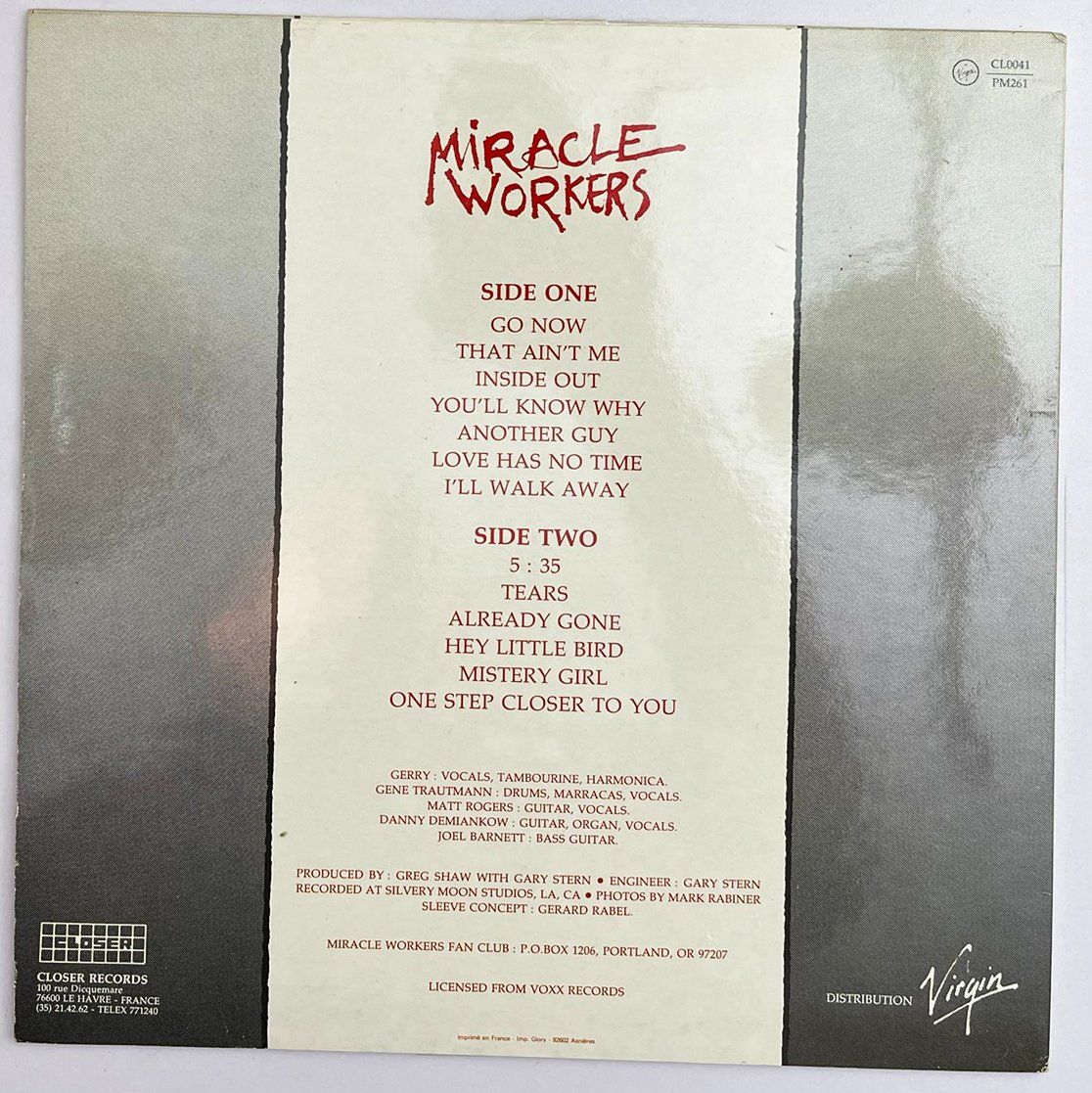 Dischi in vinile: LP: MIRACLE WORKERS - Miracle Workers – Nuovo (secondo la descrizione) da Frenkendorf venduto da Yard-Sale-2000 1