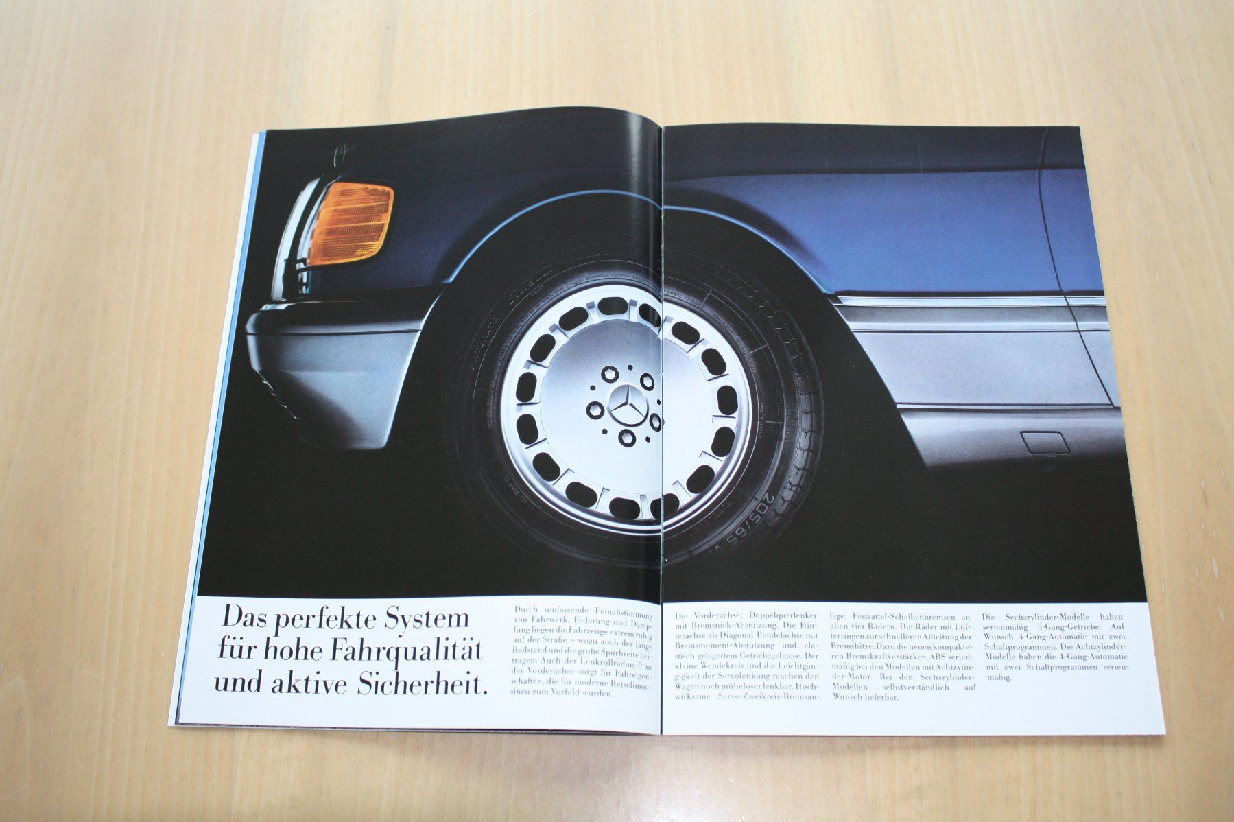 Mercedes-Benz Documenti: Mercedes S Klasse Prospekt 1987 – Usato da Wikon venduto da erwin400 2