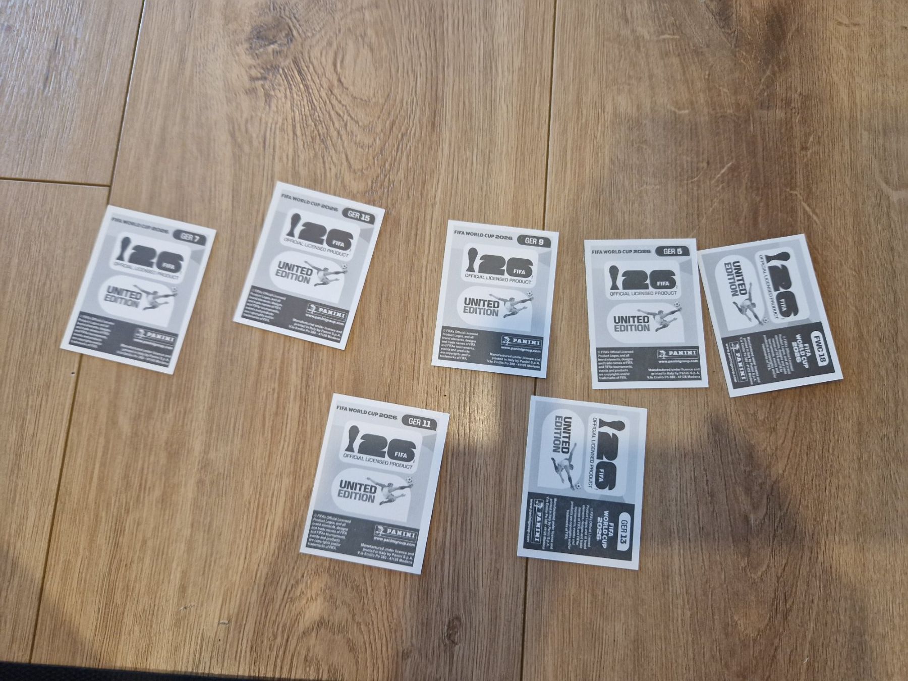 Panini Sammelbilder & Trading cards: Panini WM 2026 GER – Gebraucht aus Metzerlen von SS01 1