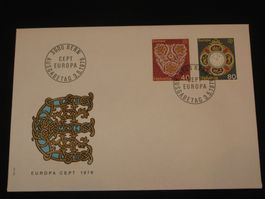 Werbemarken Europa FDC 1976 Nr. 576-577