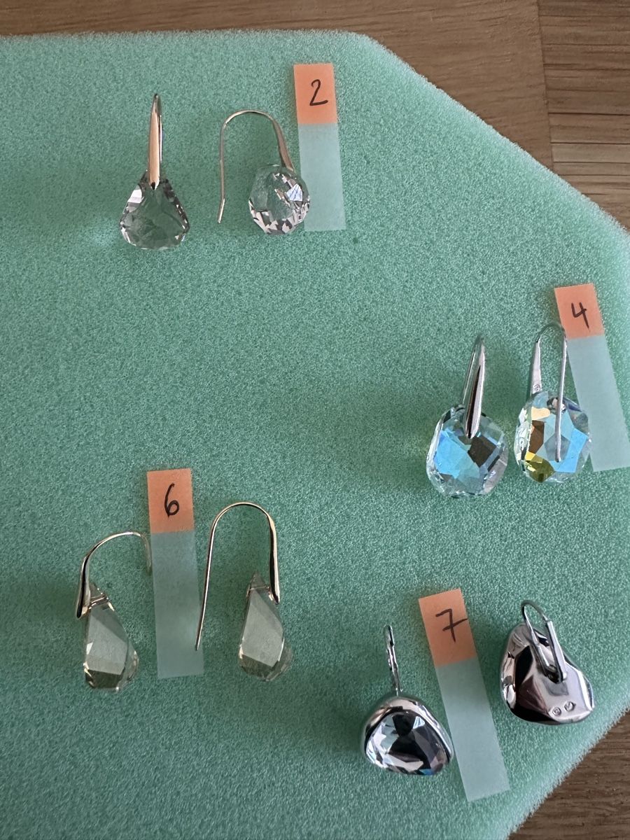 Swarovski Ohrringe & -stecker: Swarovski Ohrstecker Preis pro Paar  – Neu und originalverpackt aus Gerlafingen von Uragano 2