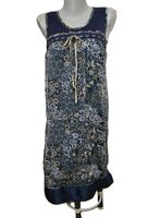 Lässiges Kleid Gr. S SEPIA Boho Shabby Hippie Chic