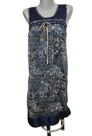 Lässiges Kleid Gr. S SEPIA Boho Shabby Hippie Chic