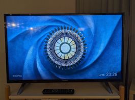 Telefunken Smart TV 43 Zoll 109cm UHD 4K WLAN Fernseher
