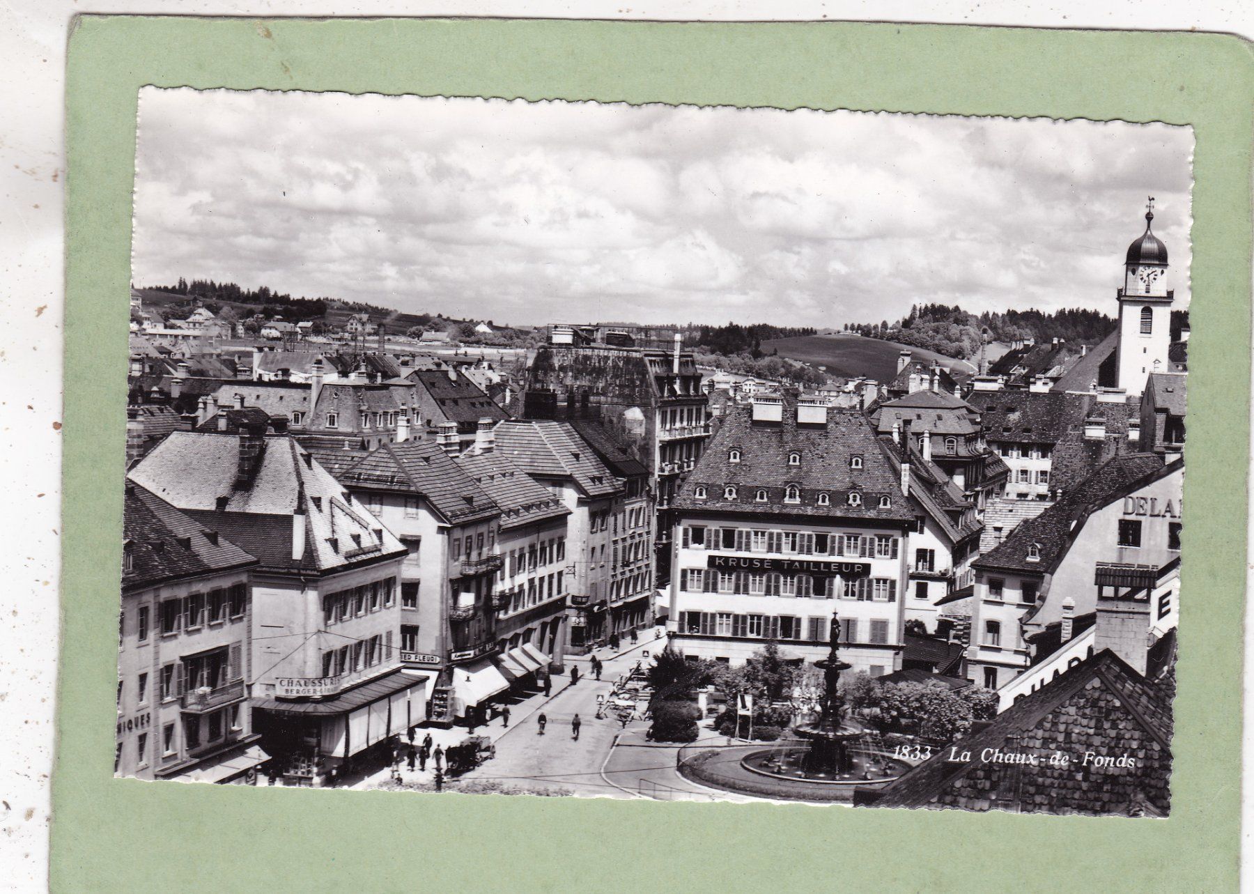 Cartoline postali: La Chaux-de-Fonds – Usato da Herisau venduto da Lisegrat2008