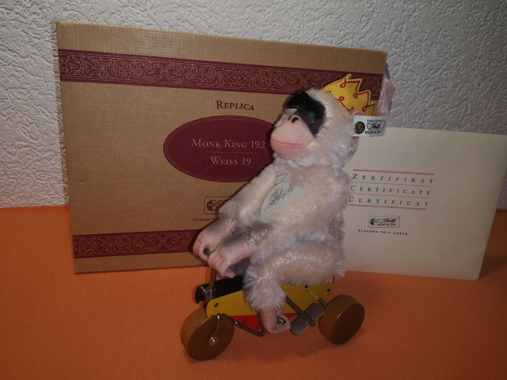 Steiff Jouets: Steiff Affe replika – Neuf avec emballage d'origine à MUEHLEBERG par Cocolinette