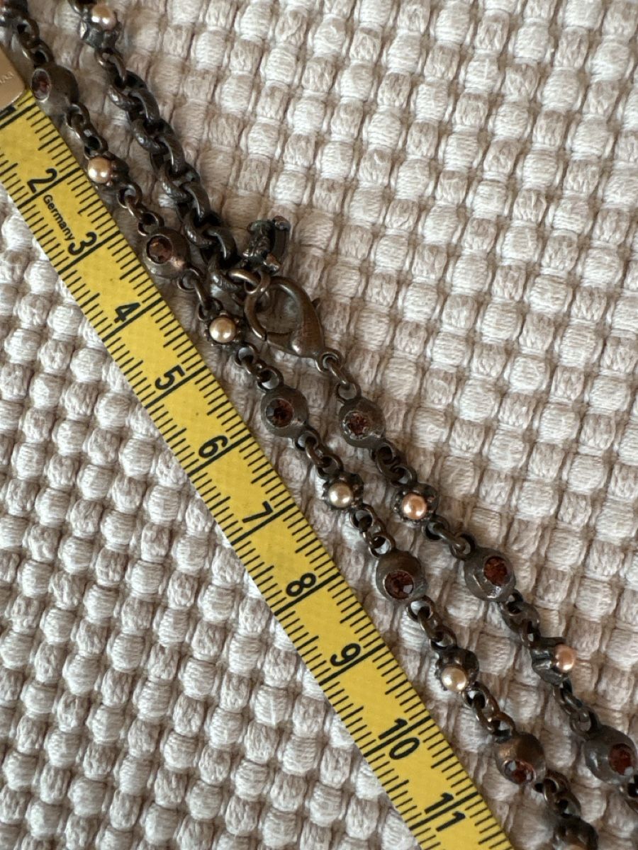 Ketten: Modeschmuck Kette mit Strass – Gebraucht aus Rümlang von resale35 1