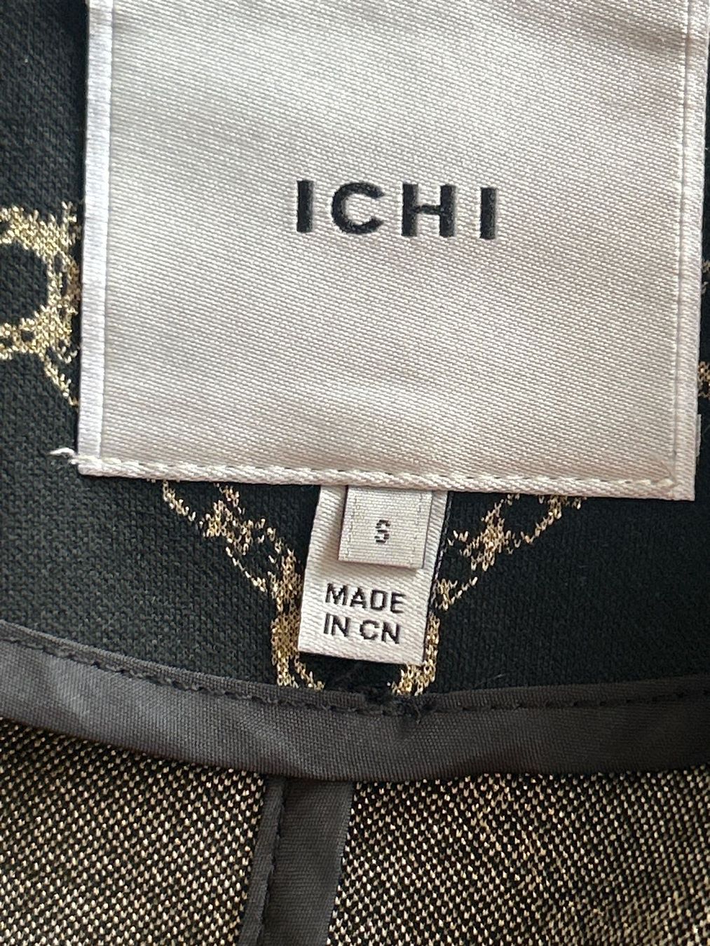 Giacche: Blazer schwarz mit Muster  von ICHI Gr. S – Nuovo (secondo la descrizione) da Brunnen venduto da Nala2929 6