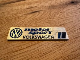 VW Motorsport Emblem