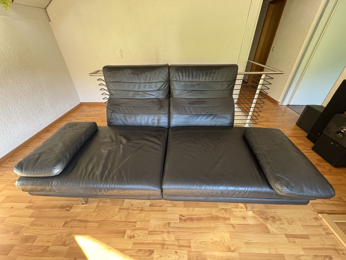 Sofas: Flexiebles Ledersofa – D'occasion à Rohrbach par ray_l7jm 3