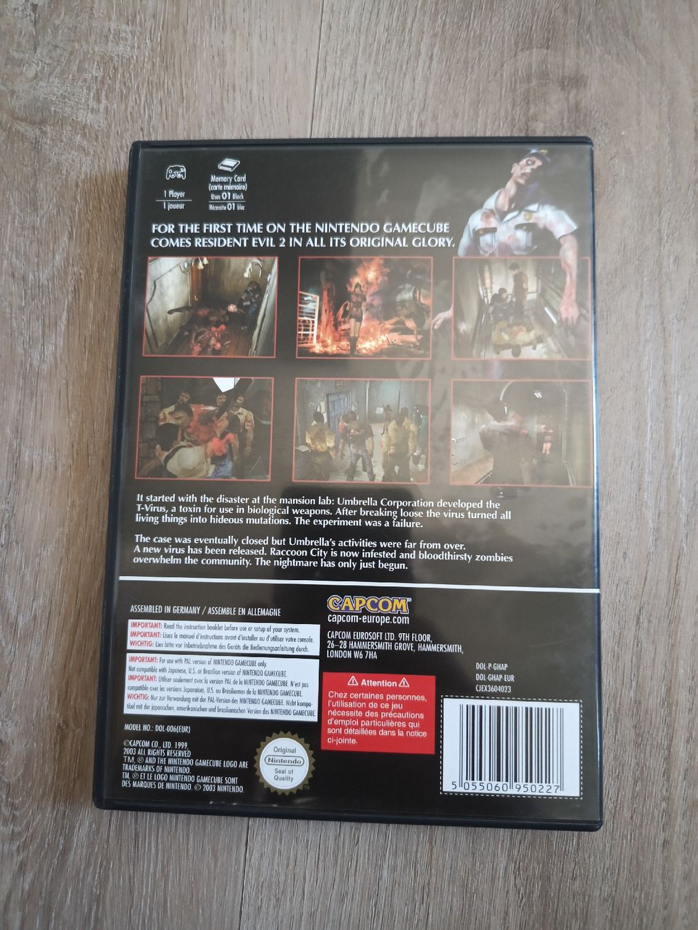 Nintendo Spiele: Resident Evil 2 - GameCube - Top Zustand  – Gebraucht aus Mülligen von MisterBubbles 1