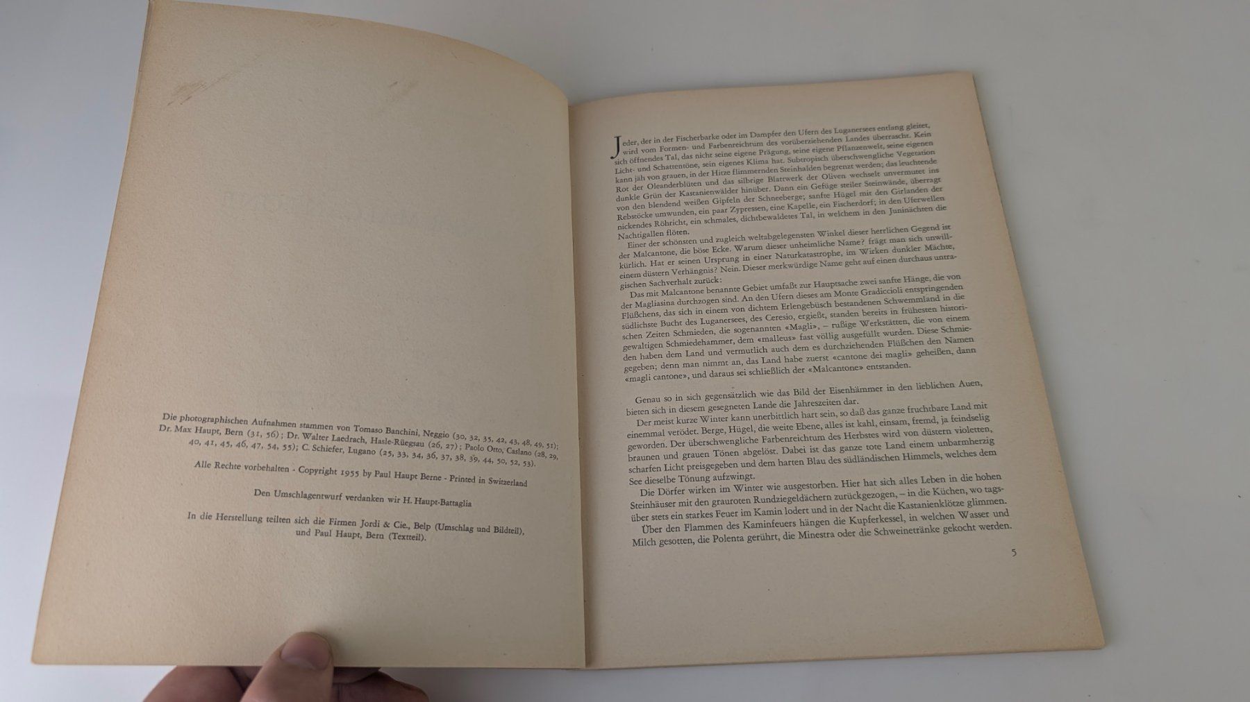 Libri: Schweizer Heimatbücher: Schöner Malcantone 1955 – Usato da Zürich venduto da axolottchen 4