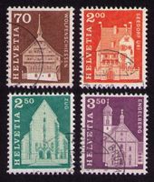1967_418-427_Baudenkmäler_HOHE WERTE von 67 komplett !