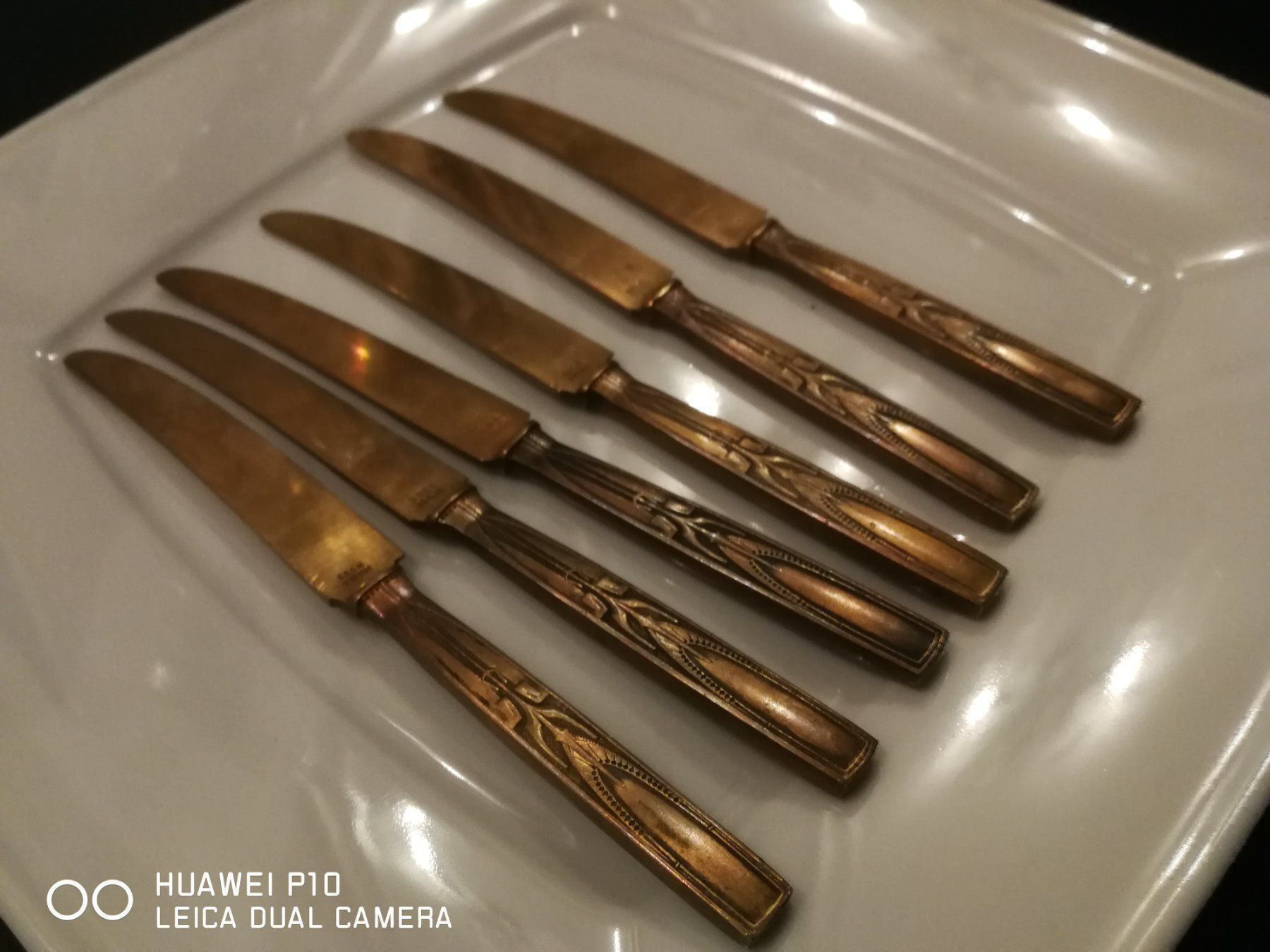 Coltelli da cucina: Bronce Brotaufschtrich Messer Jugendstil – Usato da Basel venduto da Ga12345 4