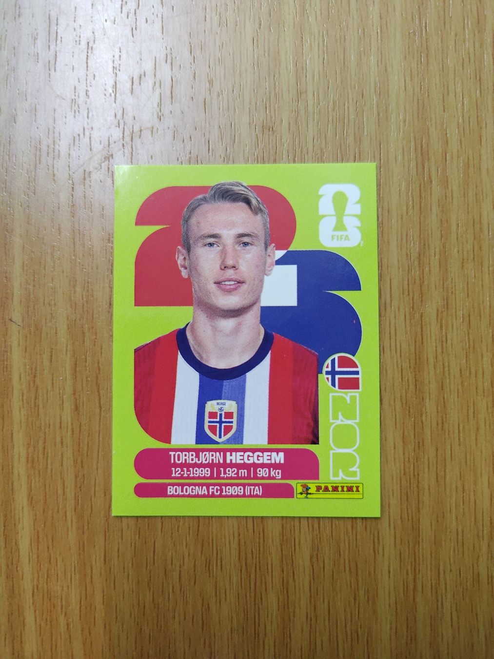 Panini Carte collezionabili: Panini WM 2026 Sticker - NOR 8 – Usato da Hochdorf venduto da all_u_want