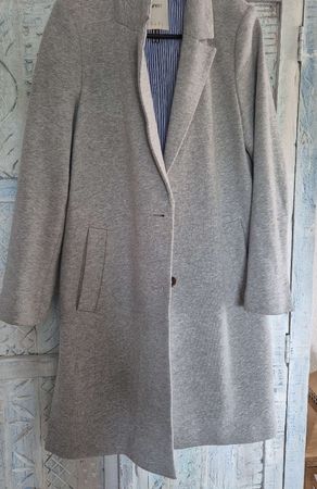 Stylischer Übergangsmantel von Esprit, Grösse S, Grau Top
